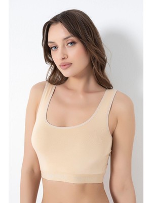 Hazego Ip Askı Bambu Büstiyer Kadın  941