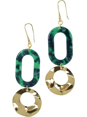 ROMAN Oval Ve Yuvarlak Küpe Standart Renk Y1986316_089