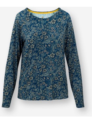 Pip Studio Tina Mavi Viscose Bluz