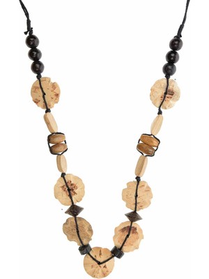 ROMAN Taş Detaylı Boncuklu Kolye Standart Renk Y1986102_089