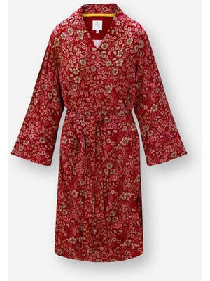 Pip Studio Naomi Kırmızı Viscose Kimono