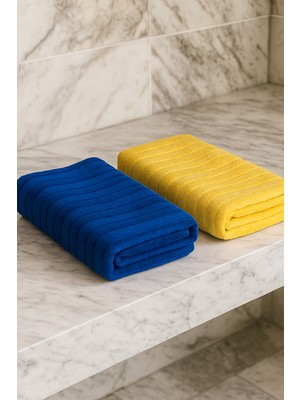 Lara Lisa Collection 2 Adet 70X140 Doğal Penye Ipinden Üretilmiş Banyo Havlusu Suyu Çabuk Emer Uzun Yıllar Yumuşak Kalır
