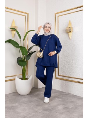 Bağcıklı Modal Ikili TAKIM-5065 Lacivert