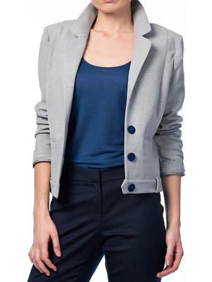 ROMAN Düğme Ve Kemer Detaylı  Kadın Ceket Standart Renk K1526002_089