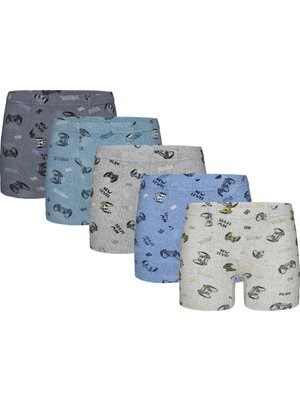 Donella 5'li Erkek Çocuk Boxer