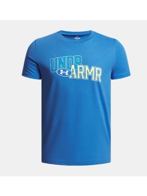 Under Armour Erkek Çocuk Ua Overlay Kısa Kollu T-Shirt 6005069-402