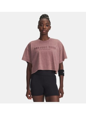 Under Armour Kadın Ua Project Rock Statement Graphic Kısa Kollu T-Shirt 6007507-651