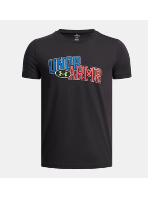 Under Armour Erkek Çocuk Ua Overlay Kısa Kollu T-Shirt 6005069-001