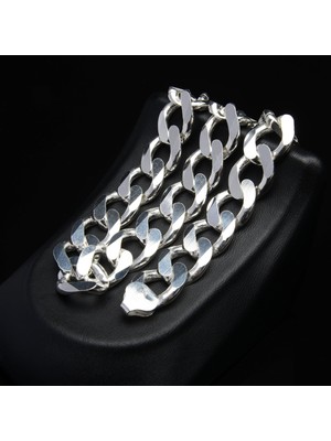 Silvalli 350 Mikron Gurmet Gümüş Zincir