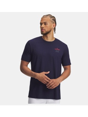Under Armour Erkek Ua Golf Warning Kısa Kollu T-Shirt 6003736-410