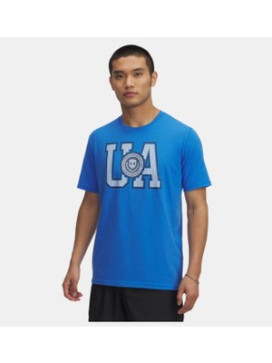 Under Armour Erkek UA College Crest Logo Kısa Kollu T-Shirt