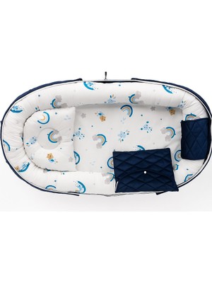 Orthomatt Babynest Deluxe Çantalı Taşınabilir Bebek Yuvası, Yatağı, Uyku Konsepti Set