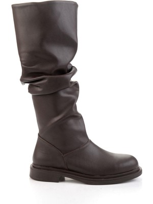 Bambi Kahve  Kadın Çizme K03666075809