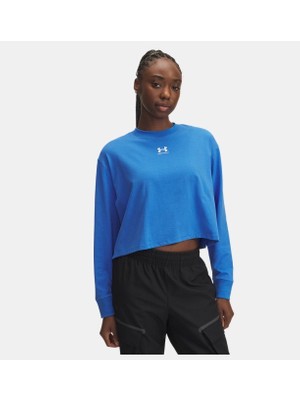 Under Armour Kadın Ua Unstoppable Fleece Yarım Fermuarlı Sweatshirt 6003671-011