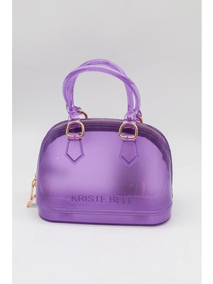 Kriste Bell Kadın Omuz Askılı Silikon Çapraz Çanta Kb 996 - Lila