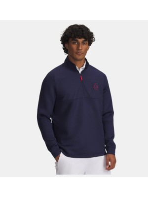 Under Armour Erkek Ua Drive Pro Hybrid Warning Yarım Fermuarlı Sweatshirt 6009981-410