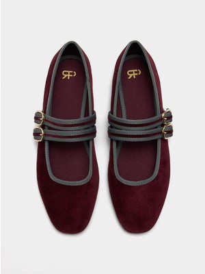 Parfois Çift Tokalı Kumaş Babet