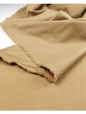 Kumaş Parça Sütlü Kahve Gabardin (En 140 cm x Boy 380 Cm)