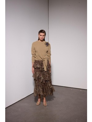 Missemramiss 4870 Violette Fleur Angora Bluz