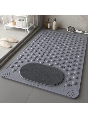 1 Adet Vantuzlu Banyo ve Duş Kaydırmazı Duşa Kabin Küvet Içi Banyo Paspası 36 x 69,5 cm A-162