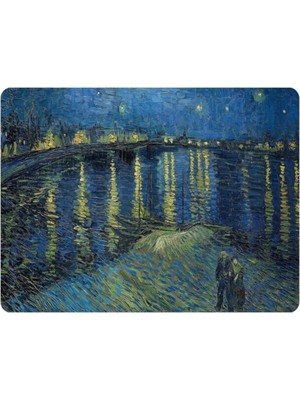 Hediye Labs Van Gogh Starry Night Over The Rhone Mouse Pad