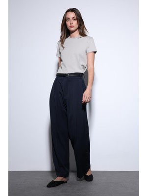 Antioch Taş Basic Kadın T-Shirt