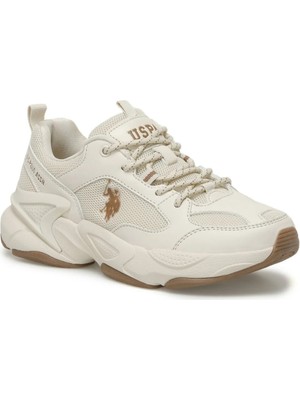 U.s. Polo Assn. Maybe Wmn 5pr Kadın Bej (36-40) Sneaker Ayakkabı