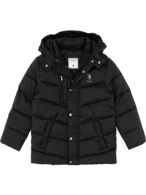U.s. Polo Assn. Erkek Çocuk Siyah Mont 50312119-VR046