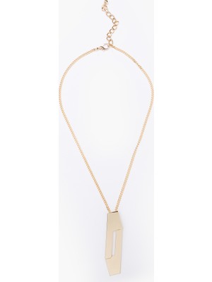 ROMAN Gold Figürlü Zincir Kolye Gold Y1786105_076