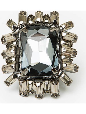 ROMAN Taş Detaylı Kadın Yüzük Standart Renk Y1786234_089