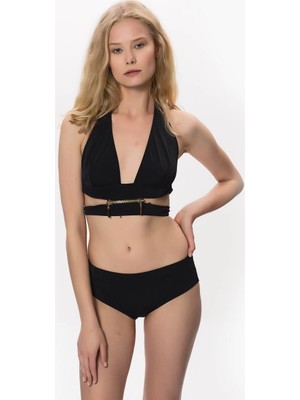 ROMAN Boyun Askılı Bikini Üstü Siyah Y17MY001_001