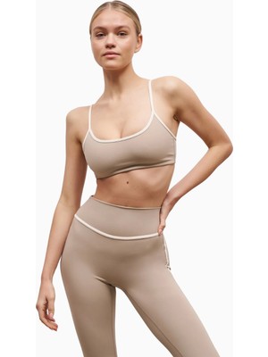 Because Of Alice Base Contrast Trim Cami Bra Destekleyici Spor Sütyeni