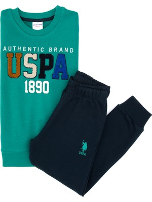 U.s. Polo Assn. Erkek Çocuk Mint Pijama Takım 50318569-VR090