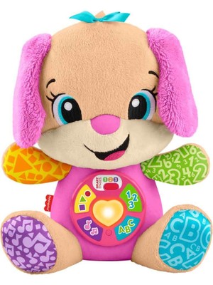 Fisher-Price Peluş Eğitici Köpekçiğin Kız Kardeşi 28 cm Renkli Polyester Kız Çocuk Oyuncağı