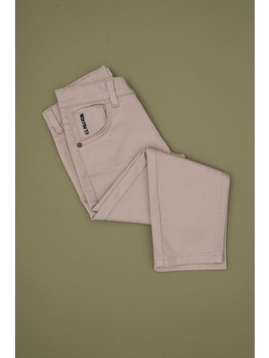 U.s. Polo Assn. Erkek Çocuk Koyu Bej Pantolon (Kanvas-Chino) 50317206-VR088