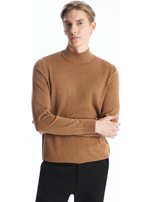 Lc Waikiki Yeni Sezon Yarım Balıkçı Yaka Uzun Kollu Erkek Triko Kazak