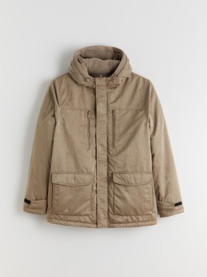 Lc Waikiki Yeni Sezon Standart Kalıp Kapüşonlu Erkek Mont