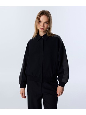 Twist Colorblock Kumaş Mıx Ceket TW6250005102015