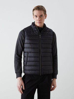 Lc Waikiki Yeni Sezon Standart Kalıp Dik Yaka Erkek Şişme Yelek