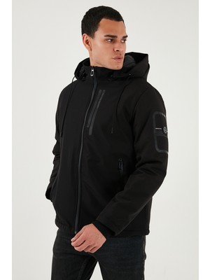 Buratti Regular Fit Çıkarılabilir Kapüşonlu Cepli Mont Erkek Mont 497ALBERT