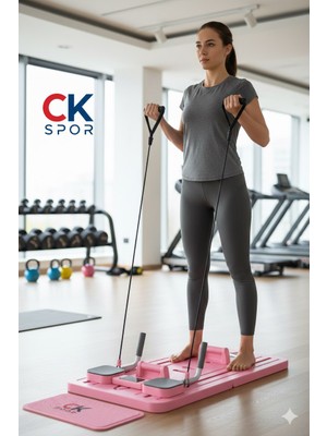 CKSpor Fonksiyonel Pilates Istasyonu – Reformer, Tower ve Chair Özellikli Profesyonel Pilates Ekipmanı