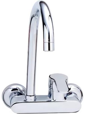 abnturk Duvara Monte Aplik Stil Sıcak Soğuk Aç Kapa Lavabo Bataryası