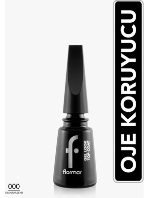 Flormar Gel Look Jel Görünüm Veren Koruyucu Son Kat Tırnak Cilası 8682536059275