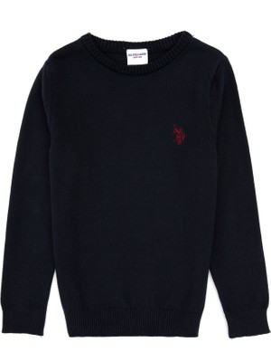 U.S. Polo Assn. Erkek Çocuk Lacivert Basic Kazak 50315586-VR033