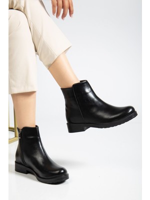 Shemard 165-204 Siyah Yanki Günlük Kadın Bot
