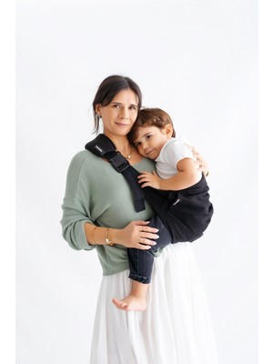 Siyah Tinytrek Yan Sling | Ergonomik Çocuk Taşıyıcı 10ay-4yaş (max 18kg)