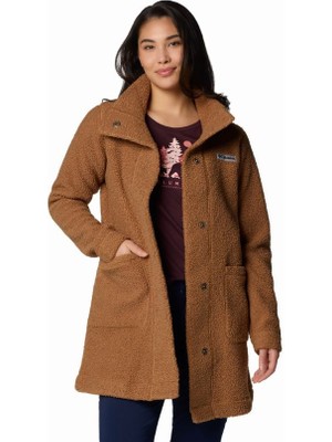 Columbia Panorama™ Long Jacket Kahverengi Kadın Outdoor Polar Ceket AL1333