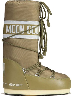 Moon Boot Mb Icon Nylon Kadın Yeşil Kar Botu