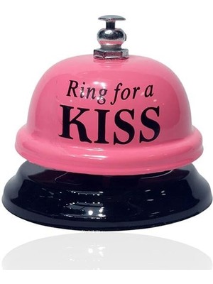 Casaba Hediyelik Resepsiyon Masa Zili Ring For A Kıss-7