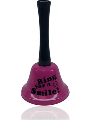 Casaba Hediyelik Sallama  Zil Ring For A Smile Pembe